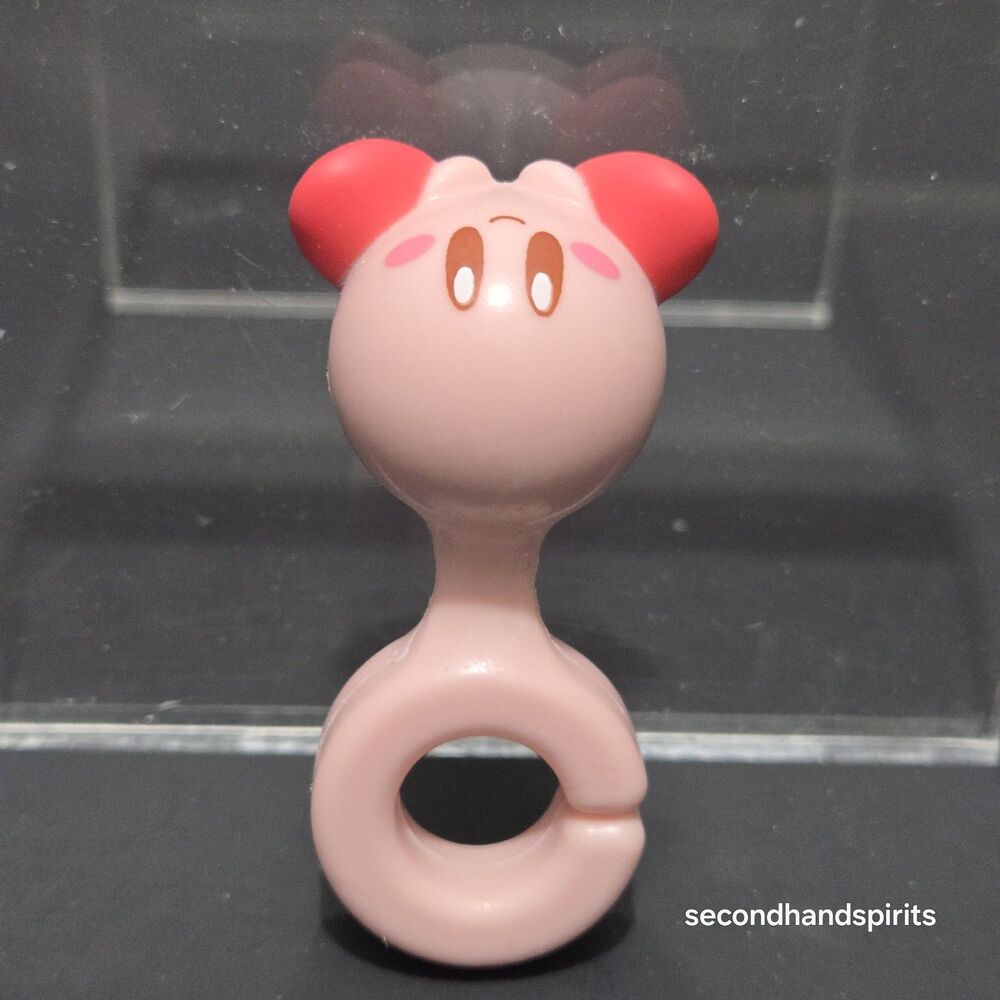 Kirby Nintendo Mascot Umbrella Hanger Pink Mini Figure Gashapon Toy